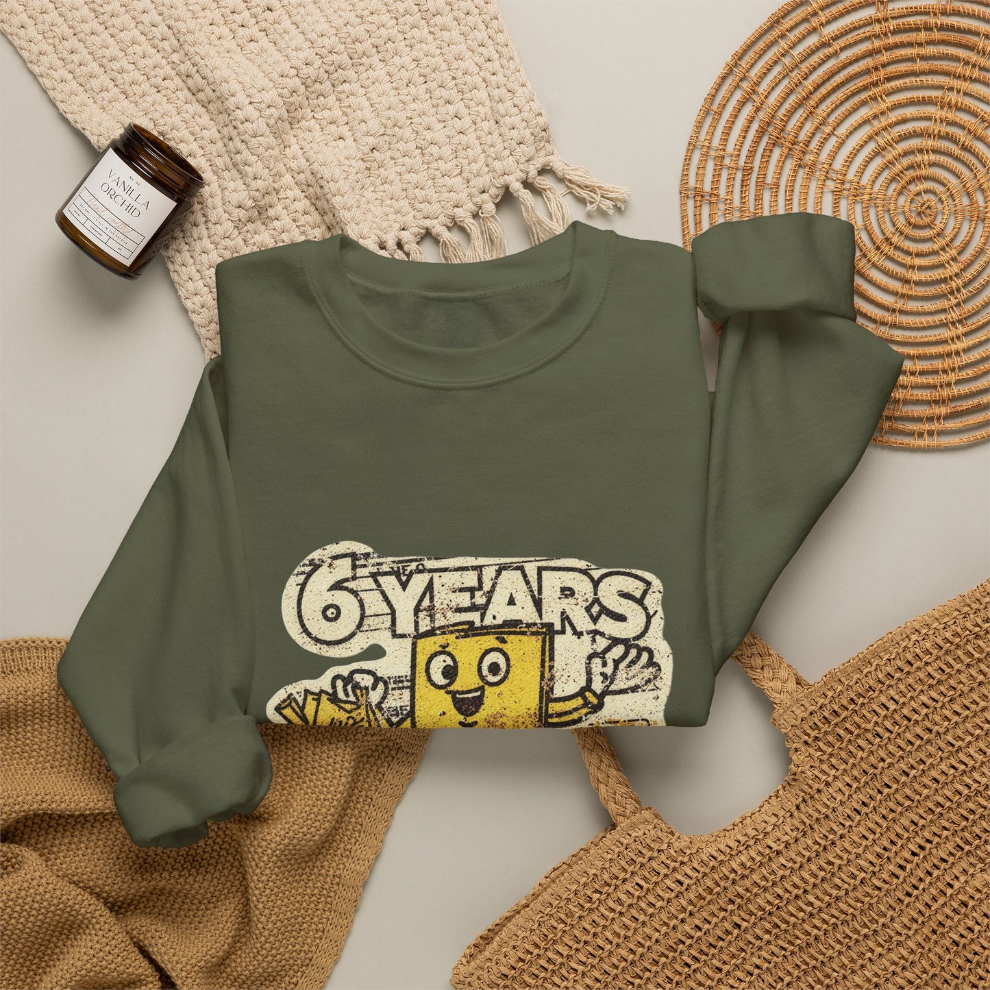 6 YEARS FOR GLAZE