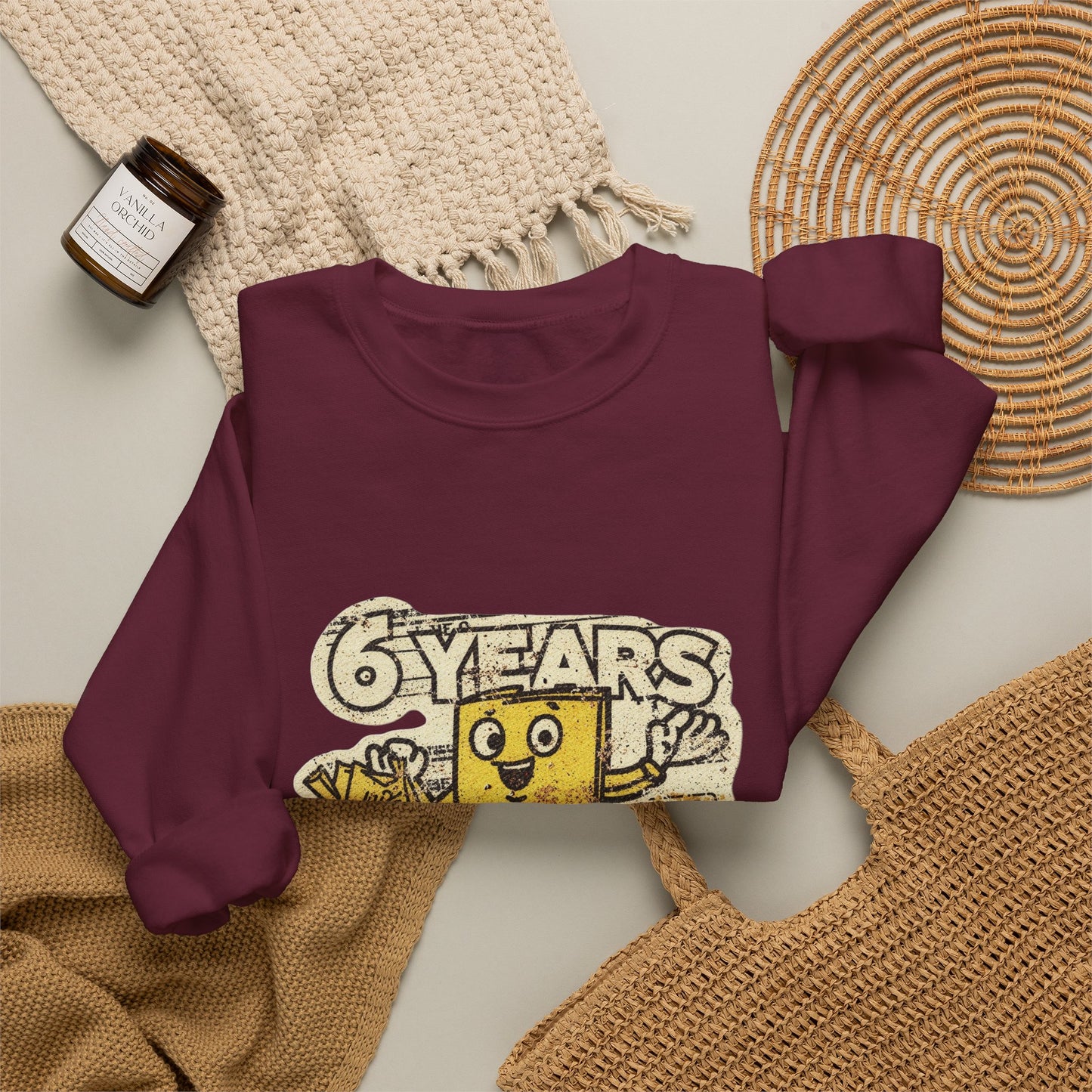 6 YEARS FOR GLAZE
